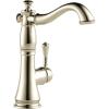 imageDelta Faucet Cassidy Bar Faucet Oil Rubbed Bronze Bar Sink Faucet Single Hole Wet Bar Faucets Single Hole Prep Sink Faucet Faucet for Bar Sink Kitchen Faucet Venetian Bronze 1997LFRBPolished Nickel