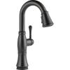 imageDelta Faucet Cassidy Touch Bar Faucet Brushed Nickel Bar Sink Faucet Single Hole Wet Bar Faucets with Pull Down Sprayer Delta Touch2O Technology Lumicoat Arctic Stainless 9997TARPRDSTVenetian Bronze