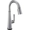 imageDelta Faucet Emmeline Touch Bar Faucet Gold Bar Faucet Bar Sink Faucet Single Hole Wet Bar Faucets with Pull Down Sprayer Delta Touch2O Technology Lumicoat Champagne Bronze 9982TCZPRDSTArctic Stainless