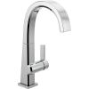 imageDelta Faucet Pivotal Bar Faucet Brushed Nickel Bar Sink Faucet Single Hole Wet Bar Faucets Single Hole Prep Sink Faucet Faucet for Bar Sink Kitchen Faucet Arctic Stainless 1993LFARChrome