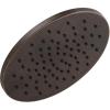imageDelta Faucet SingleSpray Raincan Shower Head Black Shower Head Rainfall Shower Head Round Shower Head Metal Shower Head 175 GPM Flow Rate Water Saving Shower Head Matte Black 52158BLVenetian Bronze