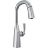imageDelta Faucet Stryke Bar Faucet Brushed Nickel Bar Sink Faucet Single Hole Wet Bar Faucets with Pull Down Sprayer Prep Sink Faucet Faucet for Bar Sink Lumicoat Arctic Stainless 9976ARDST
