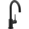 imageDelta Faucet Trinsic Bar Faucet Brushed Nickel Bar Sink Faucet Single Hole Wet Bar Faucets Single Hole Prep Sink Faucet Faucet for Bar Sink Kitchen Faucet Arctic Stainless 1959LFARMatte Black
