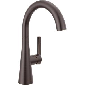 imageDelta Faucet Bar Faucet Brushed Nickel Bar Sink Faucet Single Hole Brushed Nickel Wet Bar Faucets Prep Sink Faucet Faucet for Bar Sink SpotShield Stainless 14882LFSPVenetian Bronze
