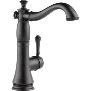 imageDelta Faucet Cassidy Bar Faucet Oil Rubbed Bronze Bar Sink Faucet Single Hole Wet Bar Faucets Single Hole Prep Sink Faucet Faucet for Bar Sink Kitchen Faucet Venetian Bronze 1997LFRBVenetian Bronze