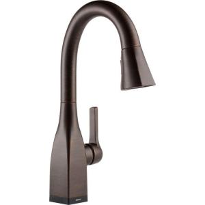 imageDelta Faucet Mateo Bar Faucet Brushed Nickel Bar Sink Faucet Single Hole Wet Bar Faucets with Pull Down Sprayer Prep Sink Faucet Faucet for Bar Sink Arctic Stainless 9983ARDSTVenetian Bronze