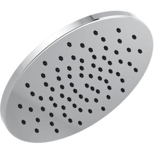imageDelta Faucet SingleSpray Raincan Shower Head Black Shower Head Rainfall Shower Head Round Shower Head Metal Shower Head 175 GPM Flow Rate Water Saving Shower Head Matte Black 52158BLChrome