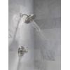 imageDelta Faucet 4Spray TouchClean Shower Head with H2OKinetic PowerDrench Spray and UltraSoak Spray Matte Black 52487BLStainless
