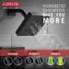 imageDelta Faucet Ara 6Setting Matte Black Shower System Including Matte Black Shower Head Handheld Shower Body Sprays Shower Handle Shower Diverter and Shower Valve Kit Matte Black