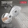 imageDelta Faucet Ashlyn 14 Series SingleHandle Tub and Shower Trim Kit Shower Faucet with SingleSpray TouchClean Shower Head Matte Black T14464BL Valve Not IncludedChrome