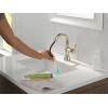 imageDelta Faucet Cassidy Pull Down Bathroom Faucet Bathroom Pull Out Faucet Brushed Nickel Single Hole Bathroom Faucet with Pull Down Bathroom Sink Faucet with Magnetic Dock Stainless 597SSPDDSTPolished Nickel