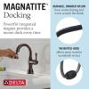 imageDelta Faucet Cassidy Pull Down Bathroom Faucet Bathroom Pull Out Faucet Brushed Nickel Single Hole Bathroom Faucet with Pull Down Bathroom Sink Faucet with Magnetic Dock Stainless 597SSPDDSTVenetian Bronze