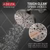 imageDelta Faucet Galeon Single Handle Matte Black Shower Faucet with H2Okinetic Shower Head Black Shower Faucet Set Matte Black Shower Trim Kit Matte Black T14272BL Valve Not IncludedLumicoat Stainless