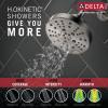 imageDelta Faucet Galeon Single Handle Matte Black Shower Faucet with H2Okinetic Shower Head Black Shower Faucet Set Matte Black Shower Trim Kit Matte Black T14272BL Valve Not IncludedLumicoat Stainless
