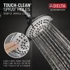 imageDelta Faucet Lahara 17 Series DualFunction Shower Faucet Set Brushed Nickel 5Spray TouchClean Shower Head Delta Shower Trim Kit Stainless T17238SS Valve Not IncludedChrome