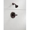 imageDelta Faucet Lahara 17 Series DualFunction Shower Faucet Set Brushed Nickel 5Spray TouchClean Shower Head Delta Shower Trim Kit Stainless T17238SS Valve Not IncludedVenetian Bronze
