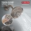 imageDelta Faucet Lahara 17 Series DualFunction Shower Faucet Set Brushed Nickel 5Spray TouchClean Shower Head Delta Shower Trim Kit Stainless T17238SS Valve Not IncludedStainless