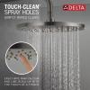 imageDelta Faucet Modern Raincan Round SingleFunction Shower Valve Trim Kit Gold Shower Faucet Set Rainfall Shower Head Gold Delta Shower Kit Champagne Bronze T14269CZPP Valve Not IncludedSpotShield Brushed Nickel