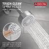 imageDelta Faucet Modern Raincan Round SingleFunction Shower Valve Trim Kit Gold Shower Faucet Set Rainfall Shower Head Gold Delta Shower Kit Champagne Bronze T14269CZPP Valve Not IncludedChrome