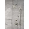 imageDelta Faucet Pivotal 3Setting Brushed Nickel Shower System Including Shower Head Slide Bar Handheld Shower Shower Handle Shower Diverter and Shower Valve Kit Lumicoat Stainless