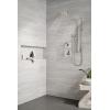 imageDelta Faucet Pivotal 3Setting Brushed Nickel Shower System Including Shower Head Slide Bar Handheld Shower Shower Handle Shower Diverter and Shower Valve Kit Lumicoat Stainless