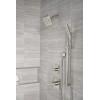 imageDelta Faucet Pivotal 3Setting Brushed Nickel Shower System Including Shower Head Slide Bar Handheld Shower Shower Handle Shower Diverter and Shower Valve Kit Lumicoat Stainless
