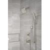 imageDelta Faucet Pivotal 3Setting Brushed Nickel Shower System Including Shower Head Slide Bar Handheld Shower Shower Handle Shower Diverter and Shower Valve Kit Lumicoat Stainless