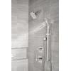 imageDelta Faucet Pivotal 3Setting Chrome Shower System Including Chrome Shower Head Slide Bar Handheld Shower Shower Handle Shower Diverter and Shower Valve Kit Delta Shower Trim Kit Lumicoat Chrome