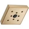 imageDelta Faucet RP70171BL Shower Head with H2O Kinetic Technology Matte Black  175 GPM Water FlowChampagne Bronze
