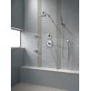 imageDelta Faucet RP70171BL Shower Head with H2O Kinetic Technology Matte Black  175 GPM Water FlowChrome
