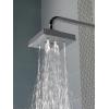 imageDelta Faucet RP70171BL Shower Head with H2O Kinetic Technology Matte Black  175 GPM Water FlowChrome