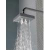 imageDelta Faucet RP70171BL Shower Head with H2O Kinetic Technology Matte Black  175 GPM Water FlowSpotshield Stainless