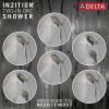 imageDelta Faucet Saylor 17 Series Black Tub and Shower Faucet Combo with In2ition 2in1 Shower Head with Handheld Spray Bathtub Faucet Set Tub Faucet Set Matte Black T17435BLI Valve Not IncludedStainless