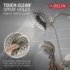 imageDelta Faucet Saylor 17 Series Black Tub and Shower Faucet Combo with In2ition 2in1 Shower Head with Handheld Spray Bathtub Faucet Set Tub Faucet Set Matte Black T17435BLI Valve Not IncludedStainless