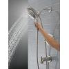 imageDelta Faucet Saylor 17 Series Black Tub and Shower Faucet Combo with In2ition 2in1 Shower Head with Handheld Spray Bathtub Faucet Set Tub Faucet Set Matte Black T17435BLI Valve Not IncludedStainless