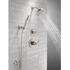 imageDelta Faucet Saylor 3Setting Brushed Nickel Shower System Including Shower Head Handheld Shower Shower Handle Shower Diverter and Shower Valve Kit Delta Shower Trim Kit Stainless