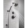 imageDelta Faucet Saylor 3Setting Matte Black Shower System Including Shower Head Handheld Shower Shower Handle Shower Diverter and Shower Valve Kit Delta Shower Trim Kit Matte Black