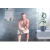 imageDelta Faucet Steam System Wall Mounted FoldUp Wood Seat Black Foldable Shower Seat Matte Black 5SESBS6BL