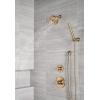 imageDelta Faucet Trinsic 3Setting Gold Shower System Including Gold Shower Head WallMount Handheld Shower Shower Handle Shower Diverter and Shower Valve Kit Delta Shower Trim Kit Champagne Bronze