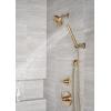 imageDelta Faucet Trinsic 3Setting Gold Shower System Including Gold Shower Head WallMount Handheld Shower Shower Handle Shower Diverter and Shower Valve Kit Delta Shower Trim Kit Champagne Bronze
