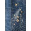 imageDelta Faucet Trinsic 6Setting Gold Shower System Including Gold Shower Head WallMount Handheld Shower Body Sprays Shower Handle Shower Diverter and Shower Valve Kit Champagne Bronze