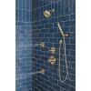 imageDelta Faucet Trinsic 6Setting Gold Shower System Including Gold Shower Head WallMount Handheld Shower Body Sprays Shower Handle Shower Diverter and Shower Valve Kit Champagne Bronze