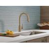 imageDelta Faucet Trinsic Touch Kitchen Faucet with Touchless Technology Kitchen Faucet with Pull Down Sprayer Chrome Kitchen Sink Faucet Touchless Kitchen Faucet Chrome 9159TLDSTChampagne Bronze