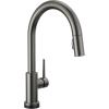 imageDelta Faucet Trinsic Touch Kitchen Faucet with Touchless Technology Kitchen Faucet with Pull Down Sprayer Chrome Kitchen Sink Faucet Touchless Kitchen Faucet Chrome 9159TLDSTBlack Stainless