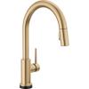 imageDelta Faucet Trinsic Touch Kitchen Faucet with Touchless Technology Kitchen Faucet with Pull Down Sprayer Chrome Kitchen Sink Faucet Touchless Kitchen Faucet Chrome 9159TLDSTChampagne Bronze