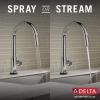 imageDelta Faucet Trinsic Touch Kitchen Faucet with Touchless Technology Kitchen Faucet with Pull Down Sprayer Chrome Kitchen Sink Faucet Touchless Kitchen Faucet Chrome 9159TLDSTChrome