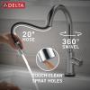 imageDelta Faucet Trinsic Touch Kitchen Faucet with Touchless Technology Kitchen Faucet with Pull Down Sprayer Chrome Kitchen Sink Faucet Touchless Kitchen Faucet Chrome 9159TLDSTArctic Stainless