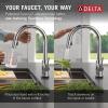 imageDelta Faucet Trinsic Touch Kitchen Faucet with Touchless Technology Kitchen Faucet with Pull Down Sprayer Chrome Kitchen Sink Faucet Touchless Kitchen Faucet Chrome 9159TLDSTChrome