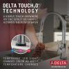 imageDelta Faucet Trinsic Touch Kitchen Faucet with Touchless Technology Kitchen Faucet with Pull Down Sprayer Chrome Kitchen Sink Faucet Touchless Kitchen Faucet Chrome 9159TLDSTArctic Stainless