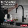imageDelta Faucet Trinsic Touch Kitchen Faucet with Touchless Technology Kitchen Faucet with Pull Down Sprayer Chrome Kitchen Sink Faucet Touchless Kitchen Faucet Chrome 9159TLDSTMatte Black